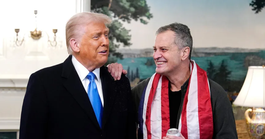 Trump basks in the glow of the release of hostage Marc Fogel