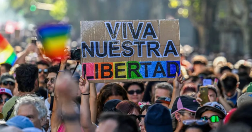 Many Argentines back Milei on economy. His war on diversity is more divisive.