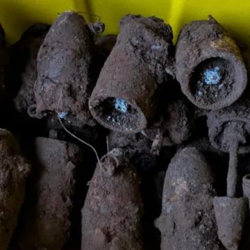 Dozens of World War II bombs unearthed at children’s playground in northern England