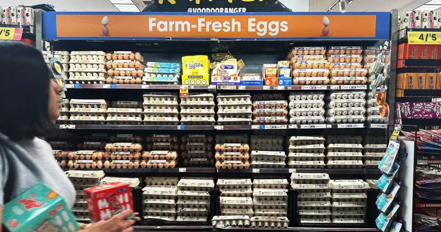 Eggs are a hot commodity. On social media, posting about them can help you go viral.