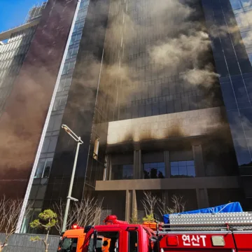Six dead at resort construction site fire in South Korea’s Busan