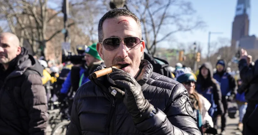 Eagles GM Howie Roseman on getting hit by beer at Super Bowl parade: 'I bleed for this city'