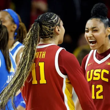 JuJu Watkins leads USC to impressive win over top-ranked rivals UCLA