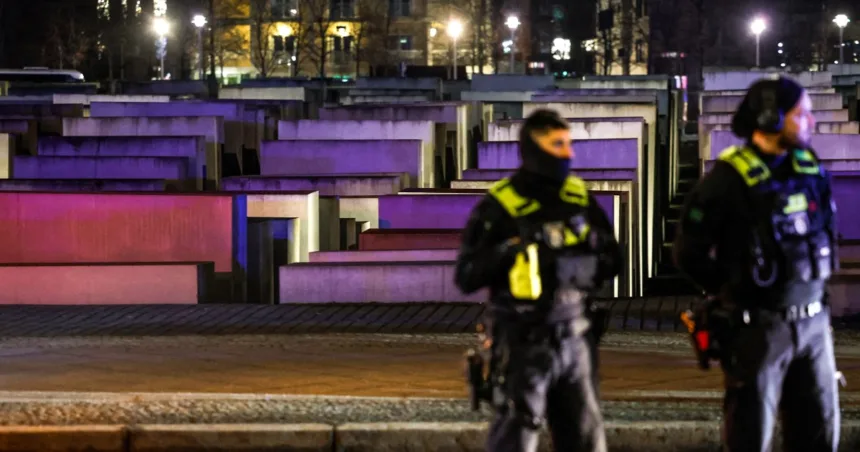 Stabbing at Holocaust memorial in Berlin triggers manhunt