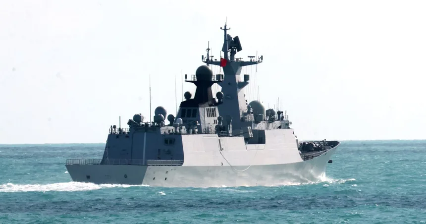 Airlines warned as Chinese navy holds live-fire exercises off Australia