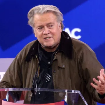 French far-right leader calls out Steve Bannon’s ‘Nazi ideology’ hand gesture