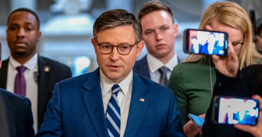 House narrowly adopts budget plan to advance Trump’s agenda after Speaker Johnson won over holdouts
