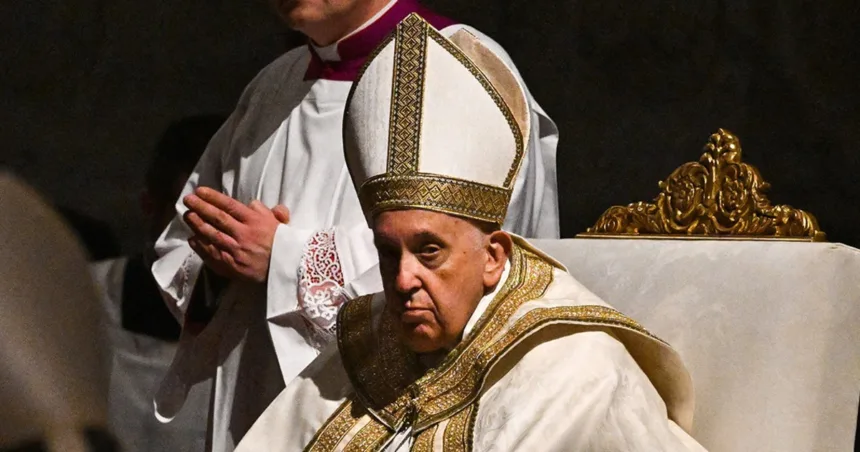 Pope Francis has ‘peaceful night’ in hospital amid health battle