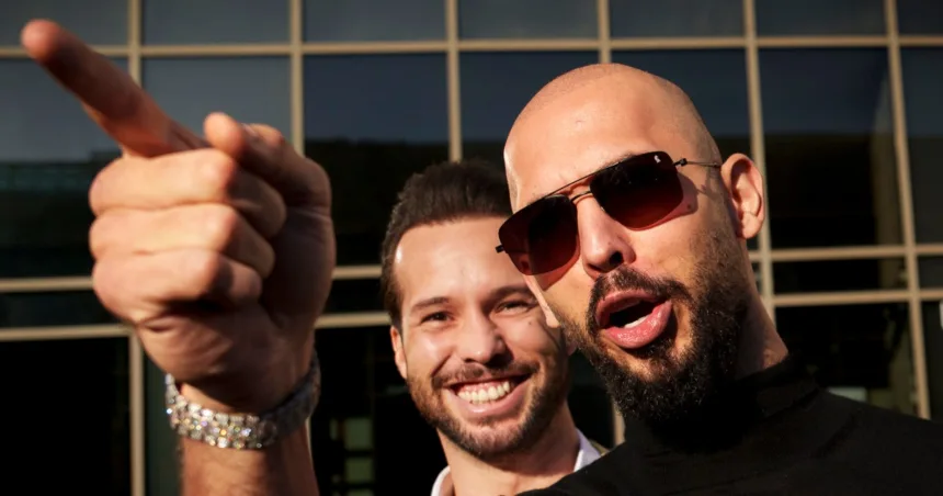 Andrew Tate, charged with rape in Romania, heads to U.S.