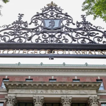 Pro-Palestinian protesters at Barnard College force entry into campus hall and injure employee, school says