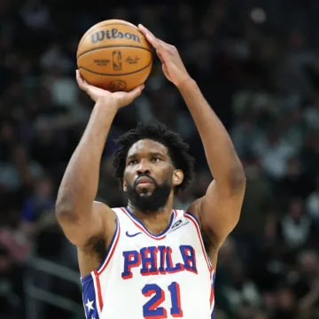 76ers star Joel Embiid ruled out for season with knee injury