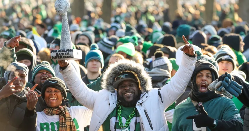 Philadelphia celebrates Eagles Super Bowl victory with parade