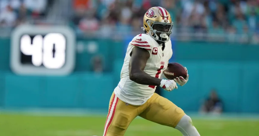 Commanders acquire wide receiver Deebo Samuel in trade with 49ers