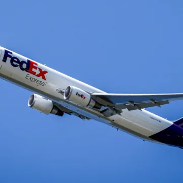 FedEx flight collides with bird during takeoff from Newark airport