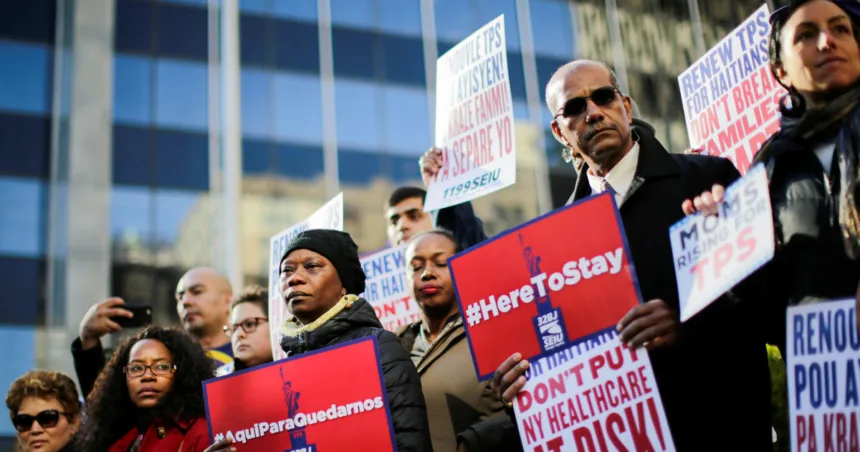 Haitians sue to stop Trump administration from revoking temporary protection