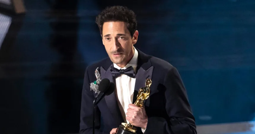 Adrien Brody breaks the world record for longest Oscars acceptance speech