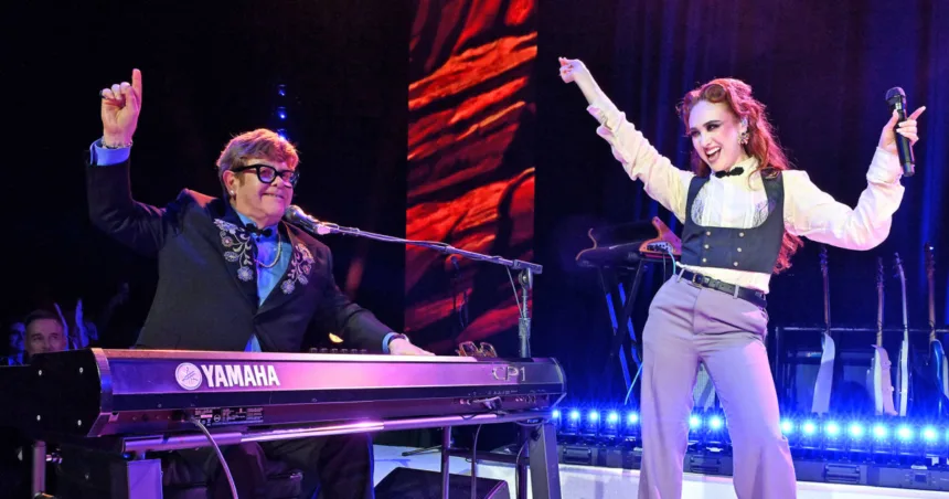 Elton John and Chappell Roan did ‘Pink Pony Club’ duet for Oscars party AIDS charity event