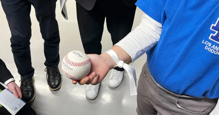 A 10-year-old boy in Tokyo ended up with Shohei Ohtani’s first home run of the season