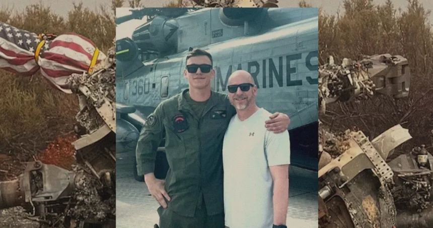 After his son was killed in a Marine helicopter crash, a father says outdated technology robbed loved ones of answers