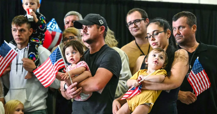 White South Africans arrive in the U.S. as refugees, protected under Trump’s carve out