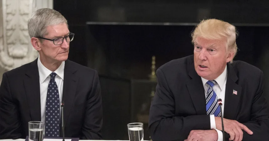 ‘I had a little problem with Tim Cook’