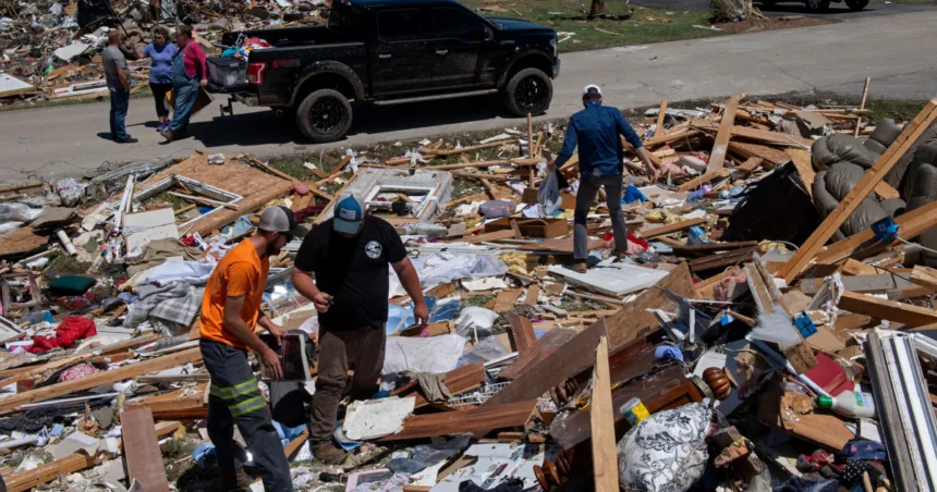 At least 25 dead as tornadoes and thunderstorms devastate parts of Kentucky, Missouri