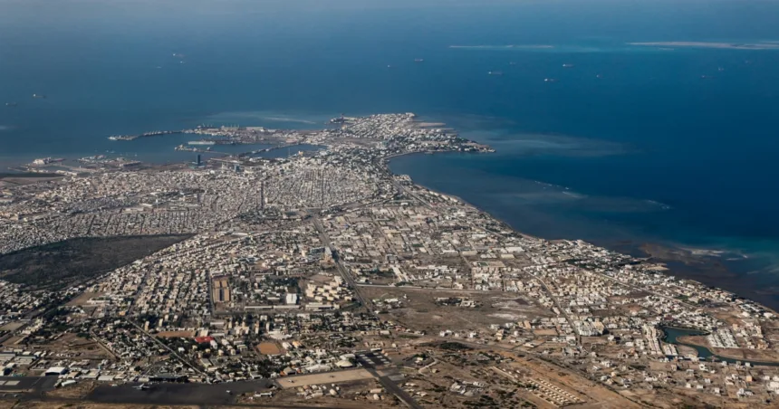 250522-djibouti-ew-218p-636a5c.jpg Deported migrants, mostly Asian and Latino, will be in Djibouti for 2 weeks, White House says