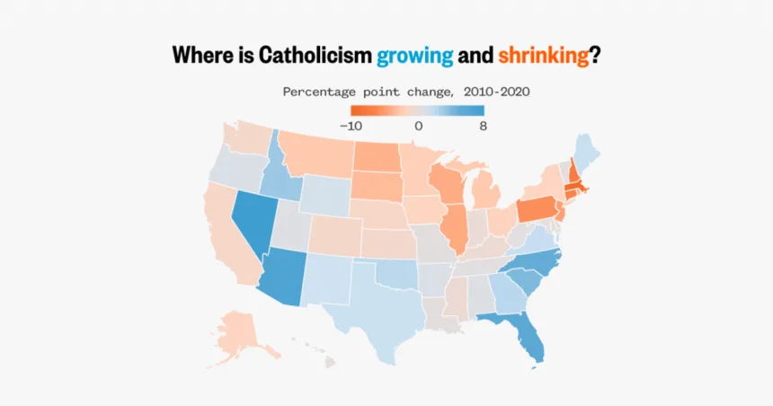 COVER-2X1-jw-d2369e.png Catholicism is growing in more than half the U.S. as Pope Leo XIV is elected. See which states have the biggest spike.
