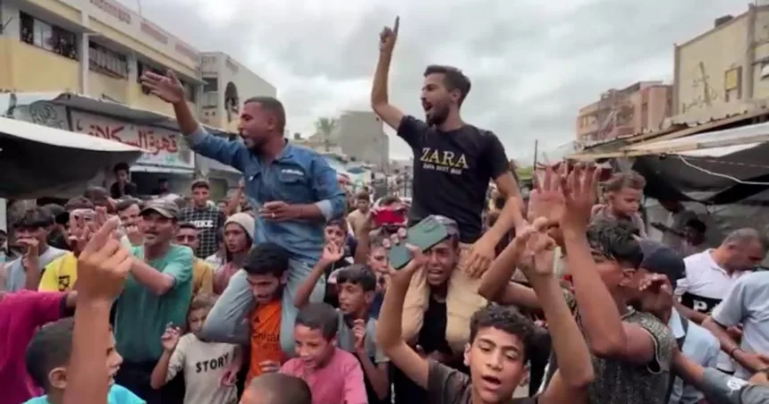 Celebrations erupt in Gaza after Israel-Hamas deal agreed