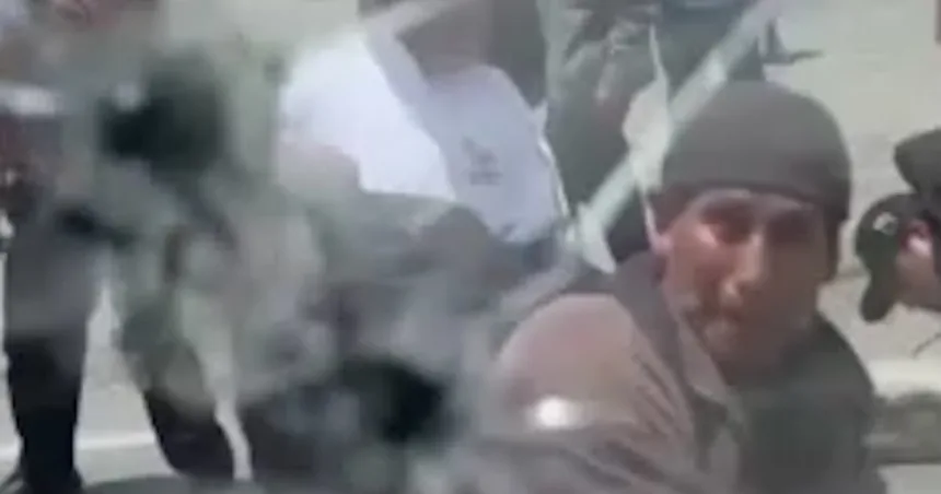 Crowd attacks Ecuadorian president’s car with rocks