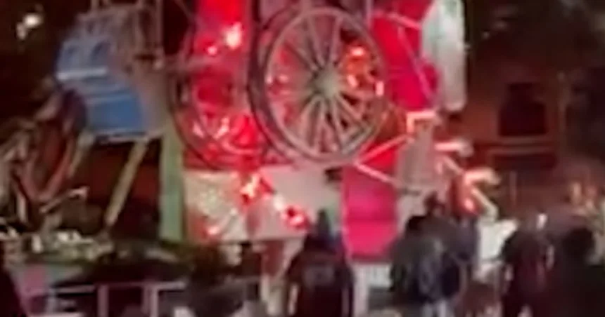 Carnival ride malfunctions at L.A. high school event