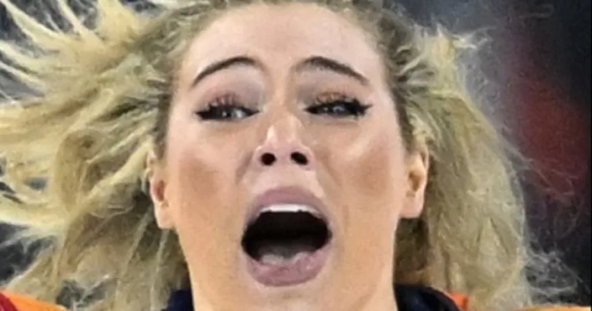 Dutch speed skater emotional after winning gold medal