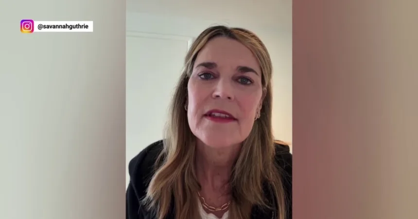 Savannah Guthrie posts new video amid search for mother: ‘Hour of desperation’