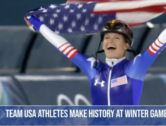 U.S. breaks record for its most gold medals won at a Winter Olympics