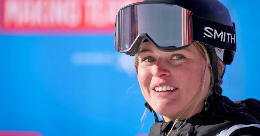 She's not old enough for a driver's license. But at 15, she's the youngest U.S. Olympian.