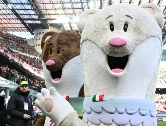 Tina and Milo, the mascots of the Olympics, have been hard to find