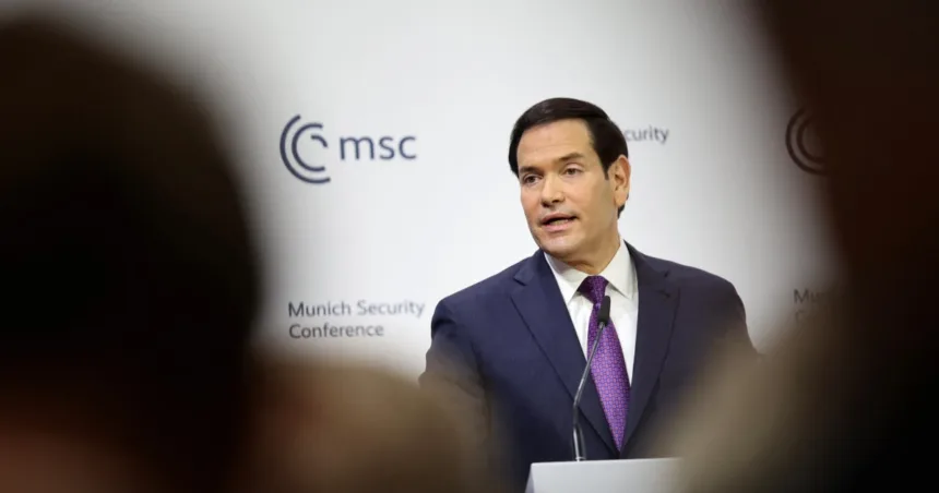 Marco Rubio seeks to heal divides with Europe as he rejects ‘end of the transatlantic era’