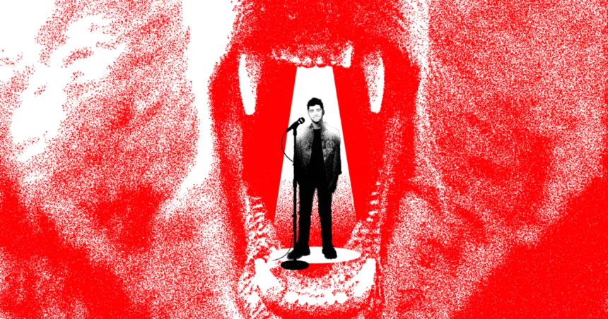 Comedy in Russia is booming. But stand-ups live in fear of being jailed for jokes.