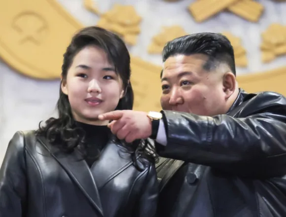 260226-kim-jong-un-daugher-rs-2ca00e.jpg Kim Jong Un fuels succession buzz with daughter’s matching leather jacket