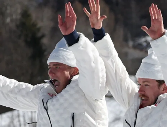 Team USA win first-ever medal in the men’s team sprint
