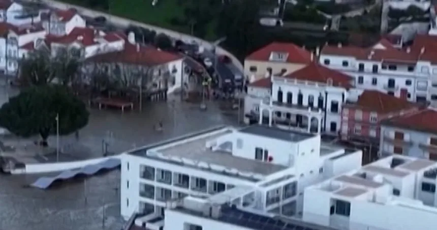 f_vert_brk_lon_portugalflood_260205.Still002-c7ek98.jpg Drone video shows severe flooding in Portugal