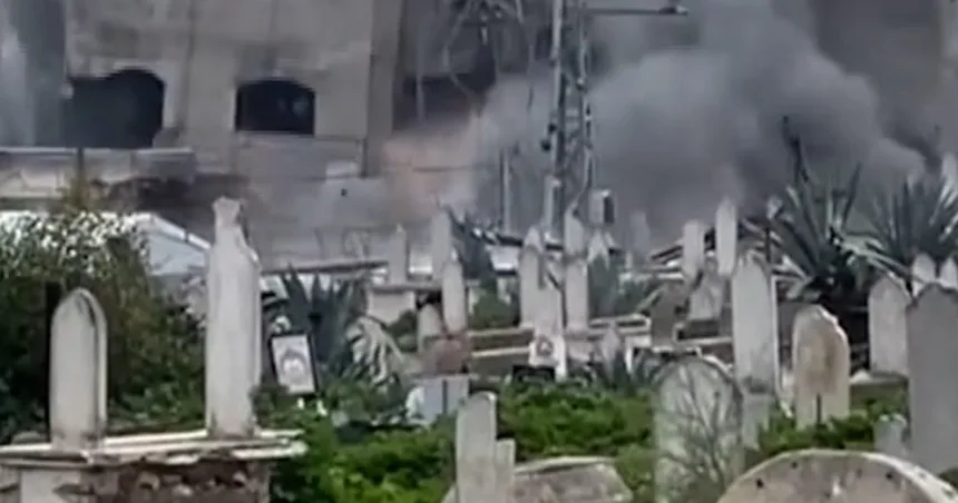 Israeli army strikes building in Gaza City after warning