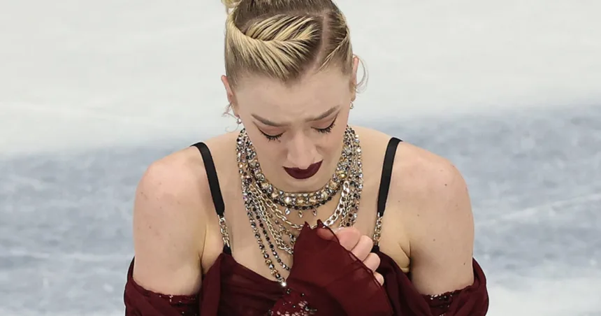 Amber Glenn lands triple axel but misses different trick