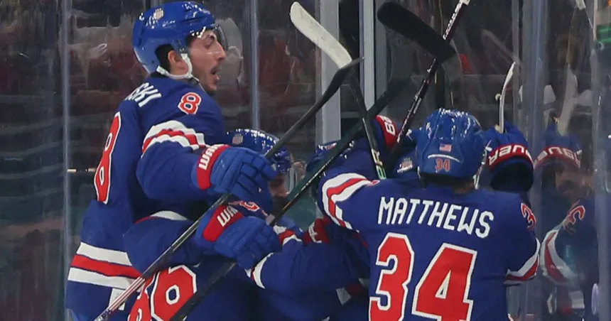 U.S. tops Sweden in men’s hockey quarterfinal in overtime