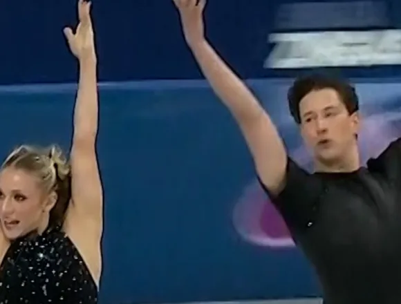 Highlights from opening day of ice dance competition