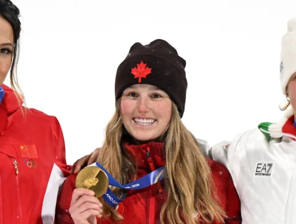 Megan Oldham takes gold in women’s big air
