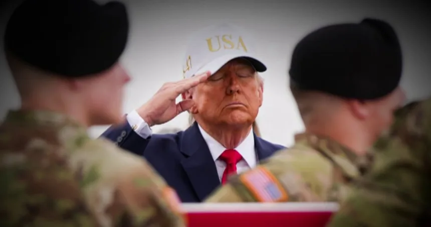 Trump oversees return of fallen American troops amid war with Iran