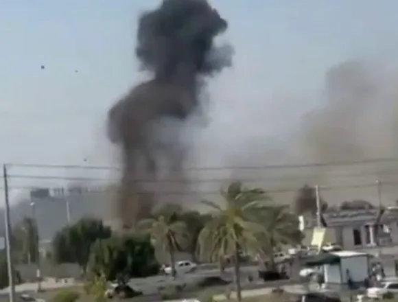 New video appears to show U.S. tomahawk missile hitting near school in Iran