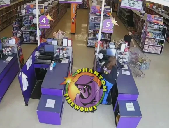 Surveillance footage captures Michigan synagogue suspect buying fireworks days before attack