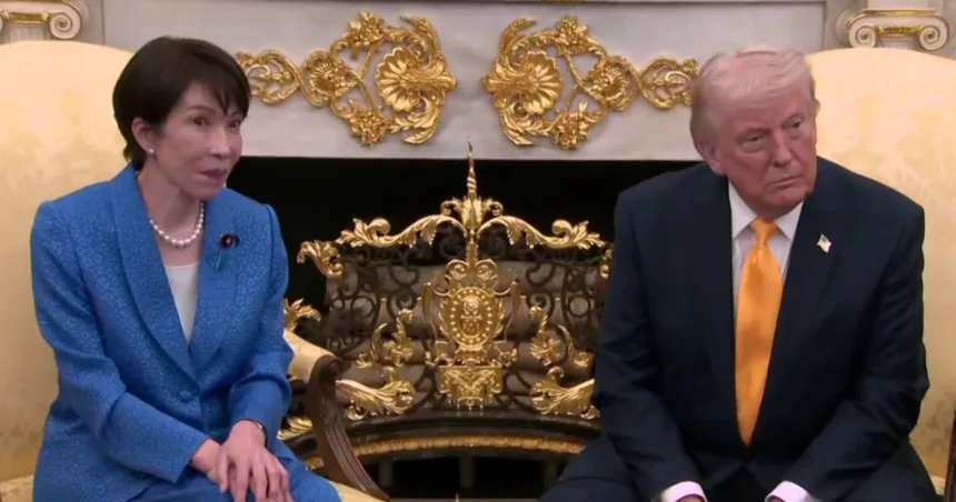 Trump makes Pearl Harbor joke while meeting with Japanese prime minister